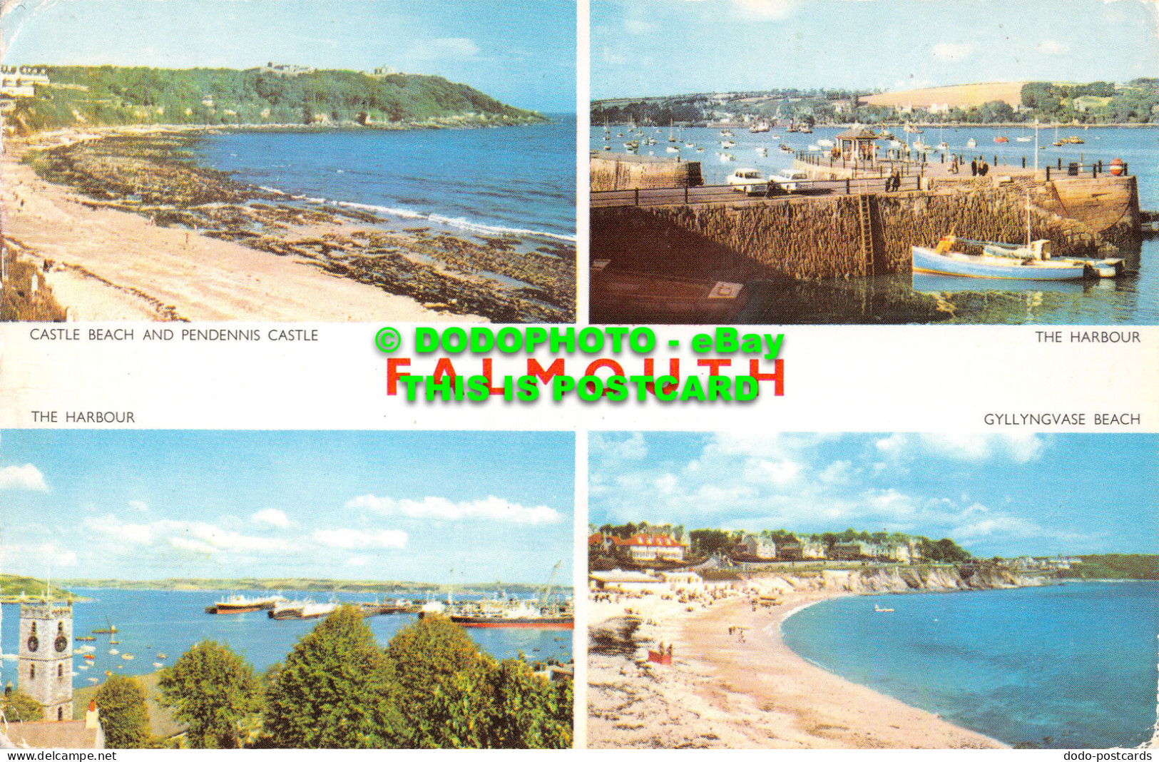 R525570 Falmouth. Cotman Color Series. Jarrold. 1976. Multi View - World