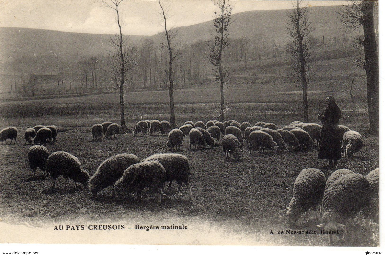 Folklore Creuse Au Pays Creusois Bergere Matinale - Other & Unclassified