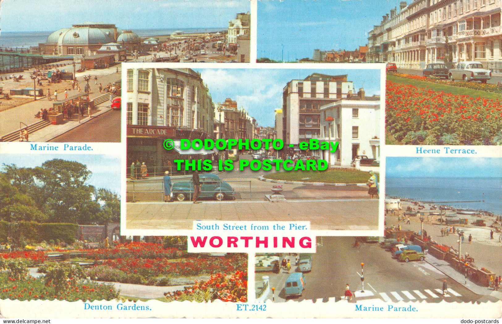 R525573 Worthing. Valentines. Valchrome. Multi View - World