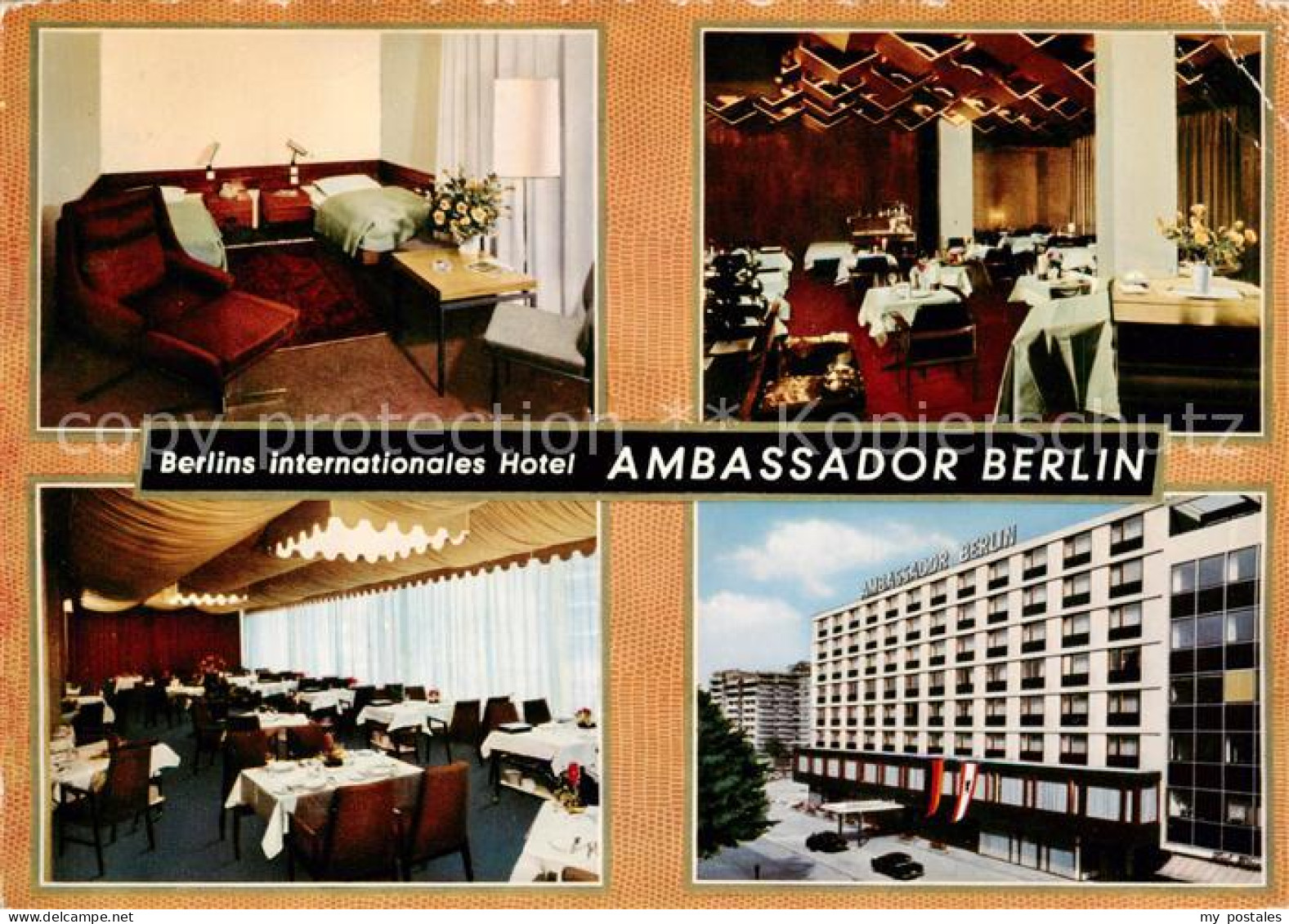 73793627 Berlin Hotel Ambassador Restaurant Fremdenzimmer Berlin - Andere & Zonder Classificatie