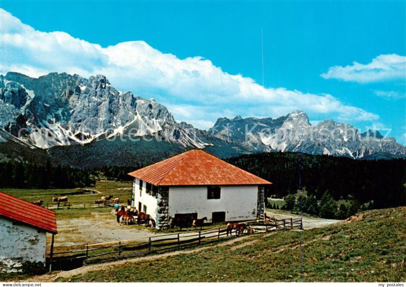 73793605 Sesto Sexten Suedtirol IT Rifugio Alpe Di Nemes Gruppo Tre Scarperi Gru - Autres & Non Classés