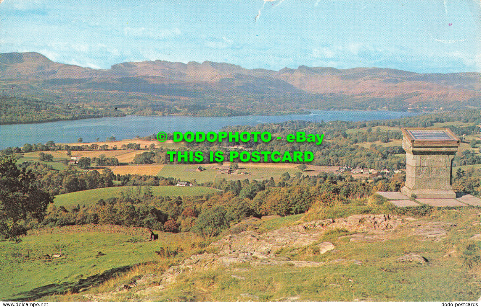 R525443 Windermere. The Views From Orrest Head. Sanderson And Dixon. Plastichrom - World