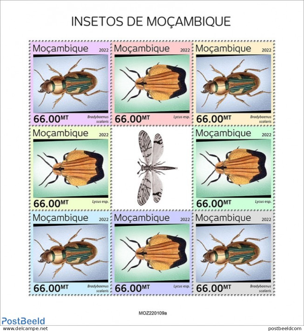 Mozambique 2022 Insects Of Mozambique, Mint NH, Nature - Insects - Mozambico