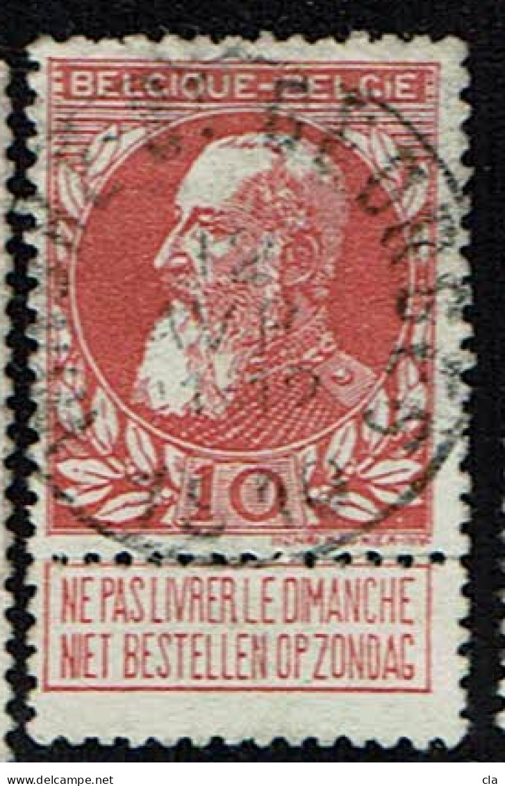74  Obl  Winghe-St-Georges + 10 - 1905 Thick Beard