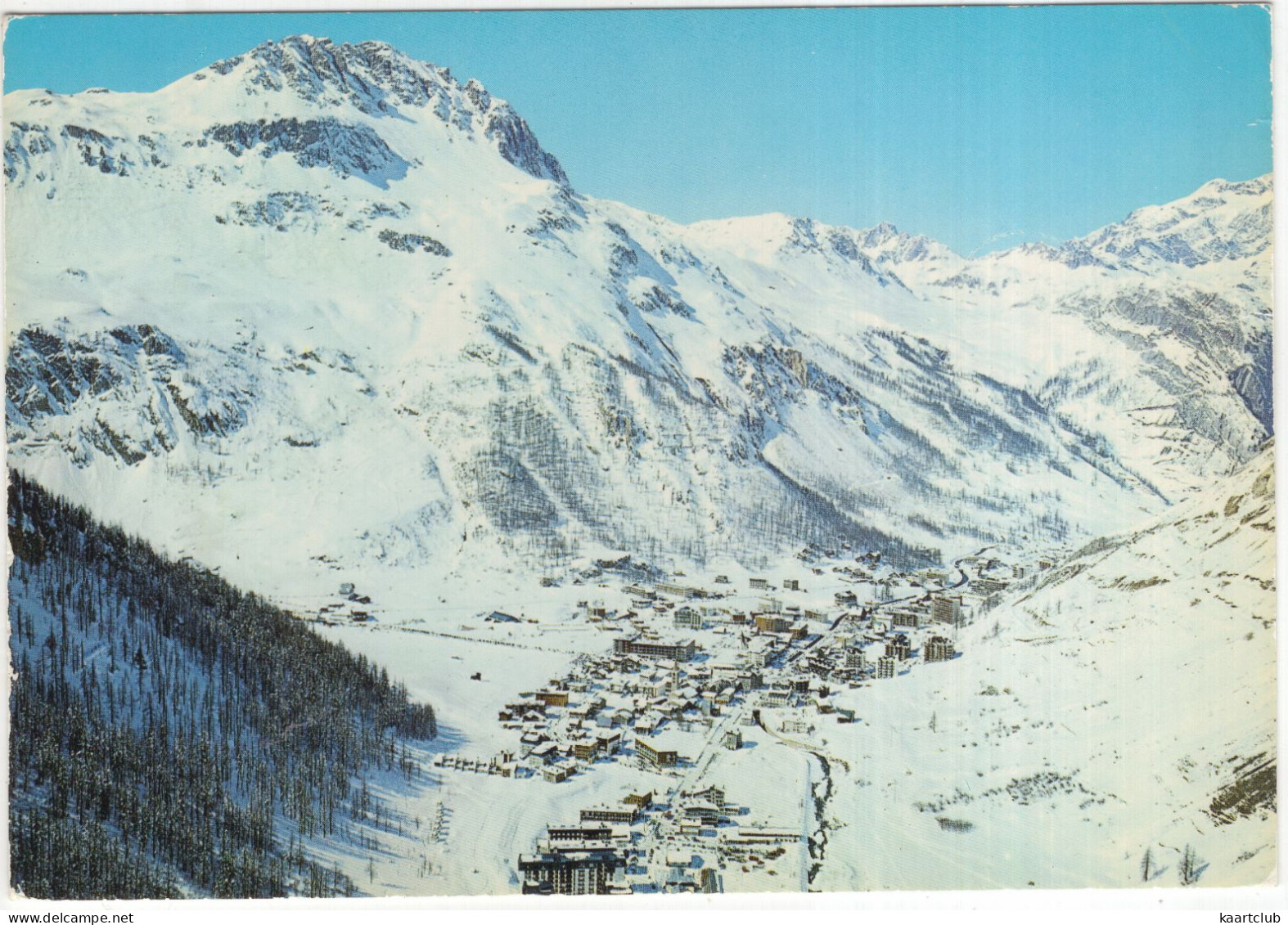 Val D'Isere - Vue Générale, Le Rocher De Bellevarde - (France) - Val D'Isere