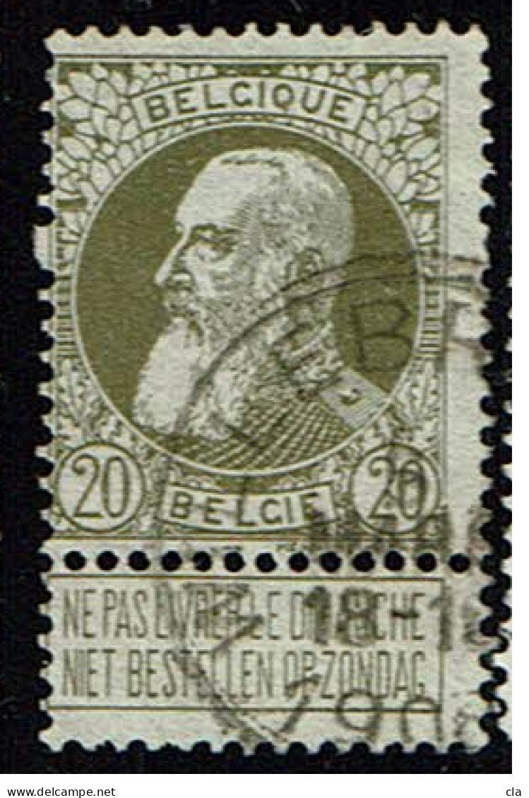 75  Obl  Willebroeck - 1905 Thick Beard