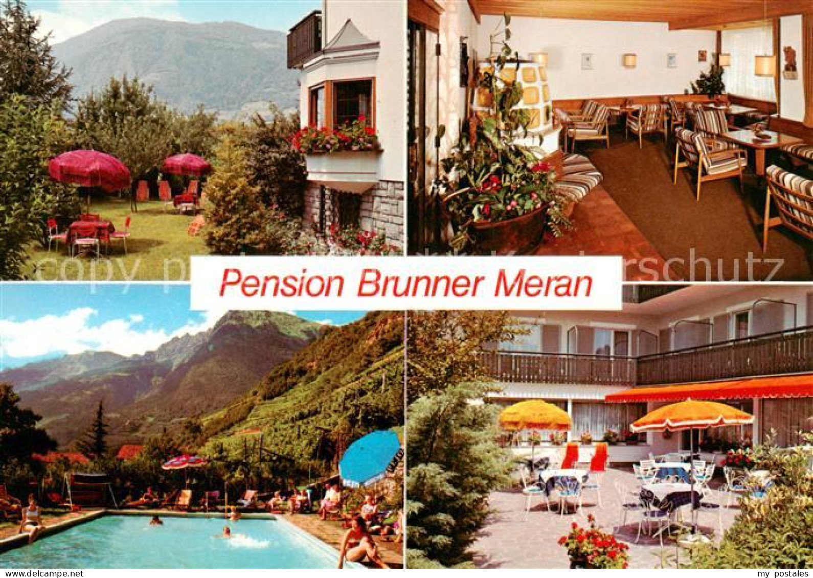 73793484 Meran Merano IT Pension Brunner Swimming Pool  - Autres & Non Classés
