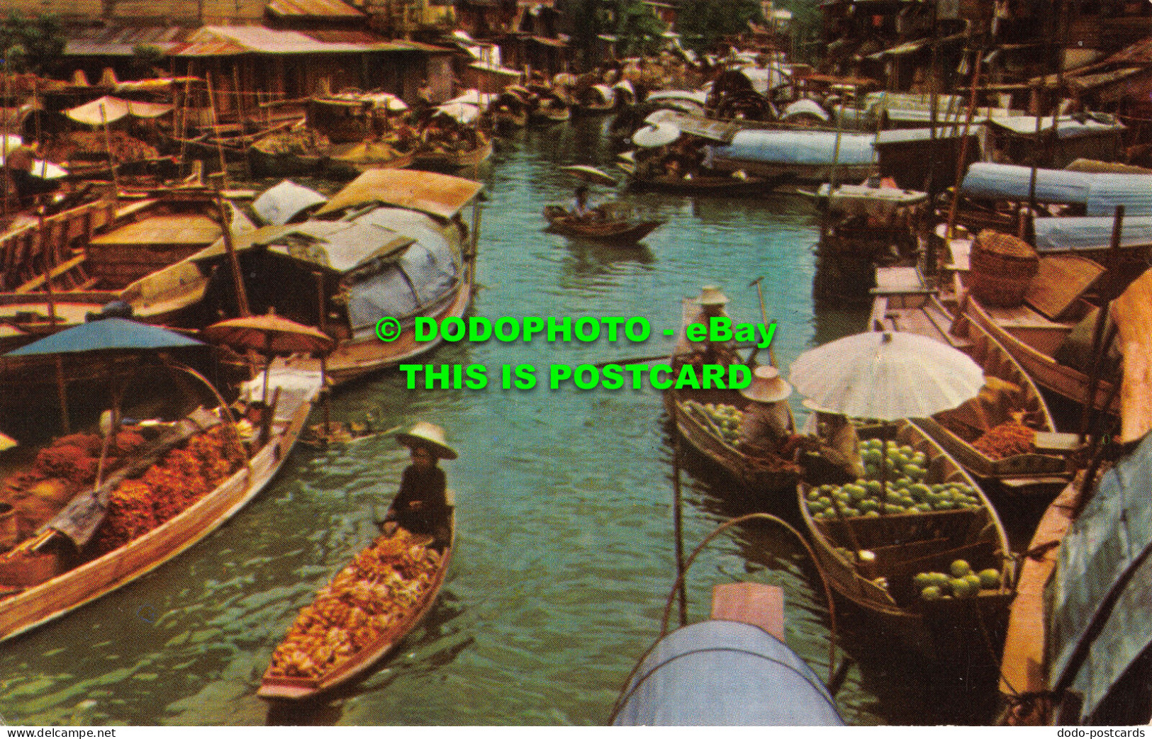 R525641 No. 20. Bangkok. Scene Of The Floating Market. Soma Nimit - World