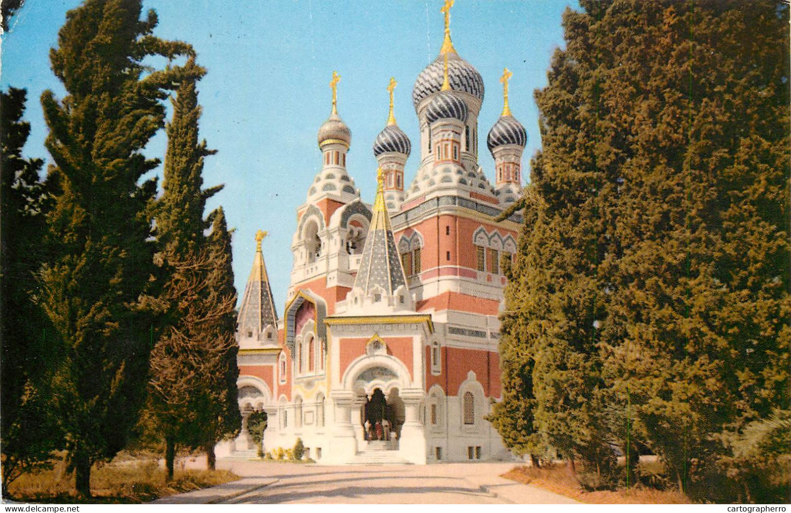 Postcard France Nice L'eglise Russe - Otros & Sin Clasificación