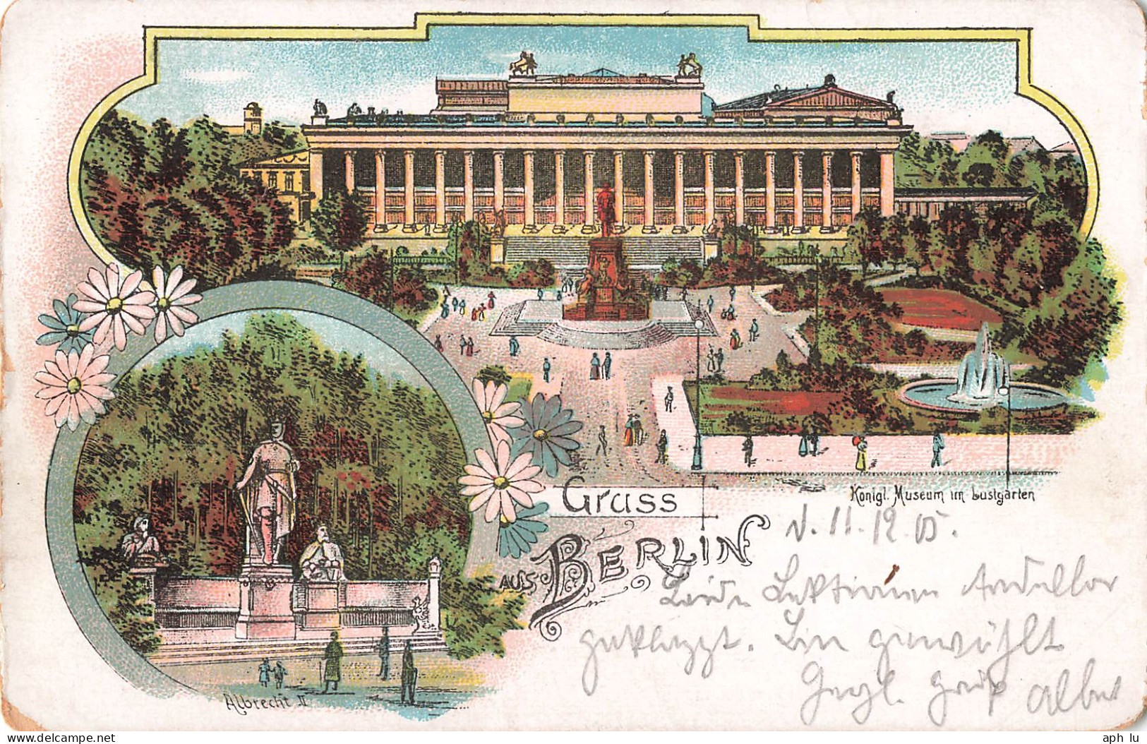 Bahnpost (Ambulant; R.P.O./T.P.O.) Berlin-Posen (ZA2495) - Cartas & Documentos