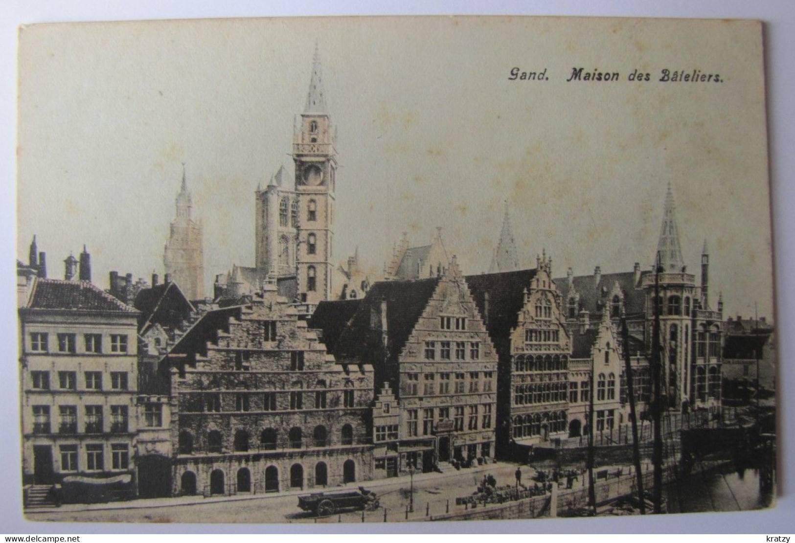 BELGIQUE - FLANDRE ORIENTALE - GENT (GAND) - La Maison Des Bateliers - Gent