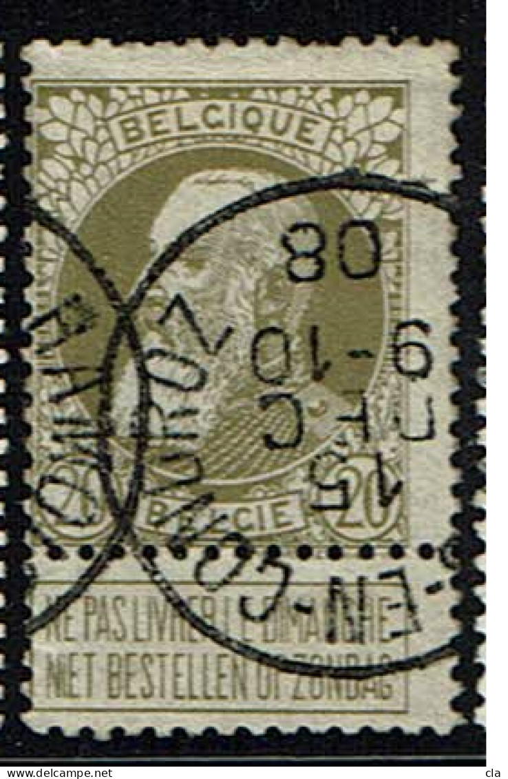 75  Obl  Hamois-En-Condroz  + 8 - 1905 Barbas Largas