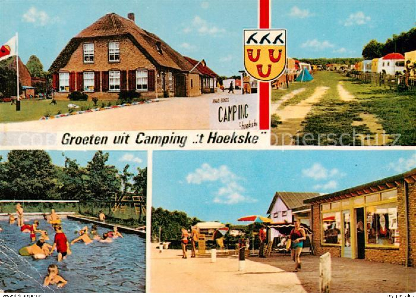 73793410 Kaatsheuvel NL Camping T Hoekske Campingplatz Gaststaette Swimming Pool - Autres & Non Classés