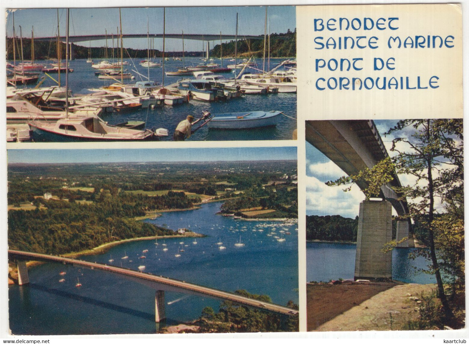 Benodet - Sainte Marine - Pont De Cornouaille - (France) - 1974 - Bénodet