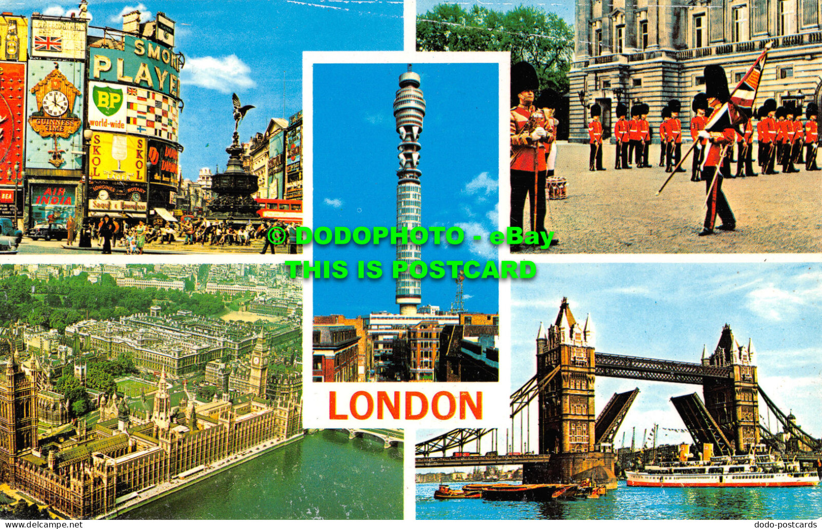 R525684 London. 1330. The Photographic Greeting Card. Natural Colour Series. Mul - Altri & Non Classificati
