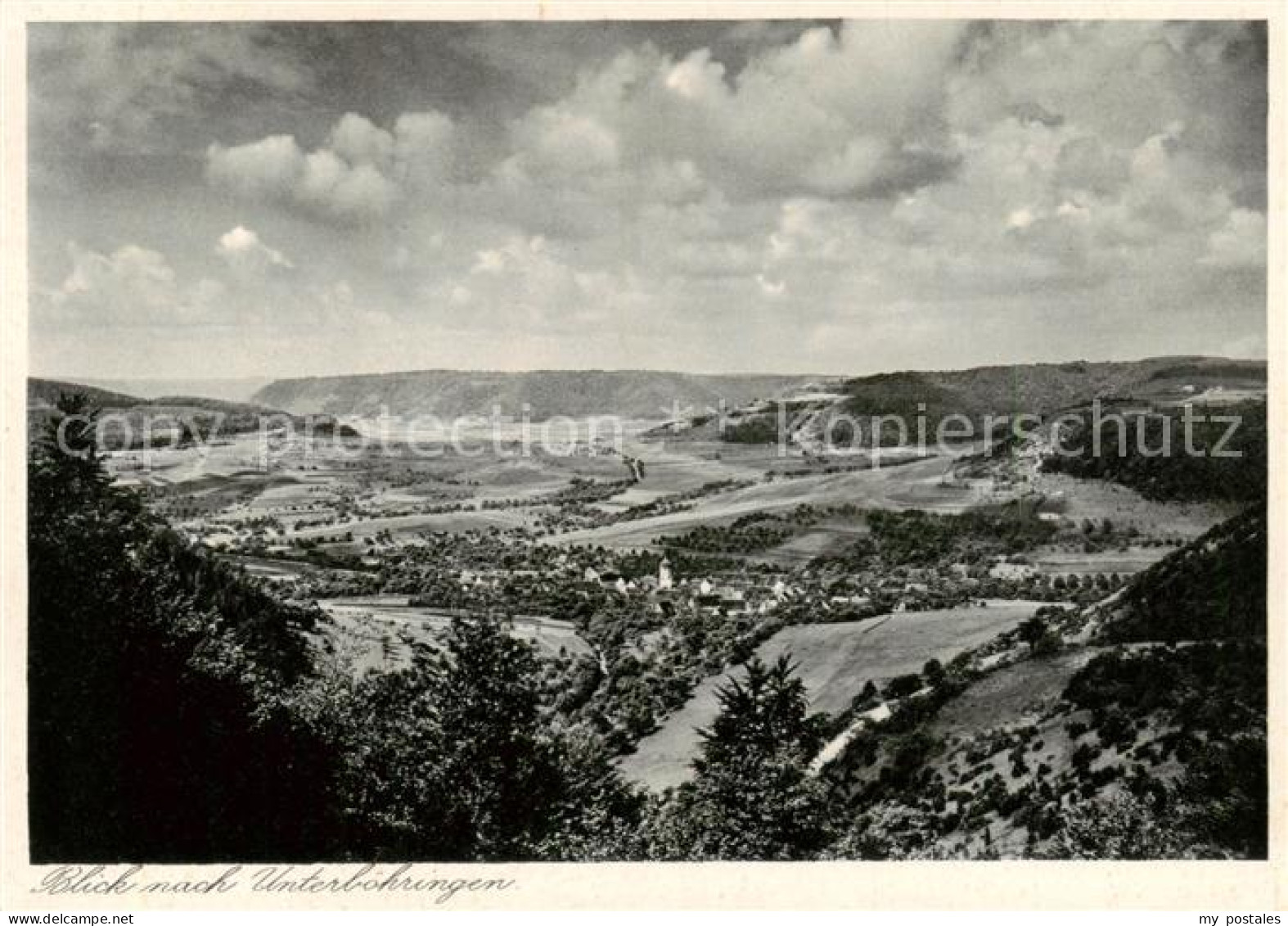 73793305 Unterboehringen Bad Ueberkingen Gesamtansicht Aus D. Ferne  - Bad Überkingen