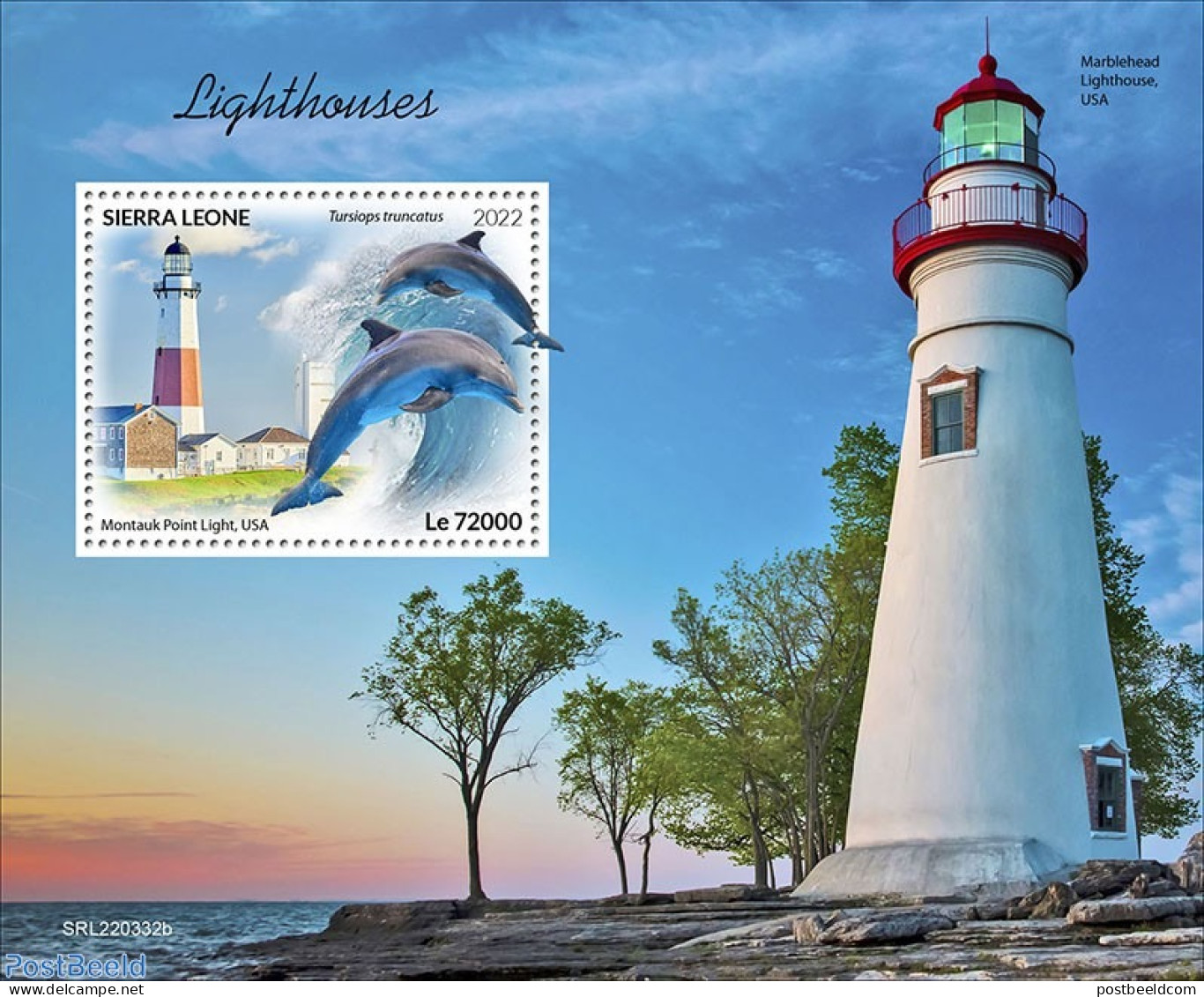 Sierra Leone 2022 Lighthouses, Mint NH, Various - Lighthouses & Safety At Sea - Lighthouses