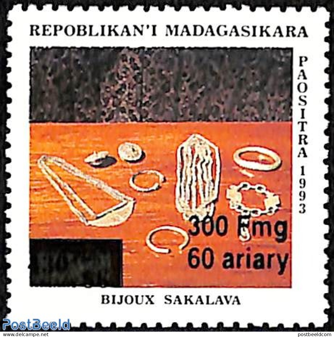 Madagascar 1998 Bijoux, Overprint, Mint NH, Art - Art & Antique Objects - Other & Unclassified