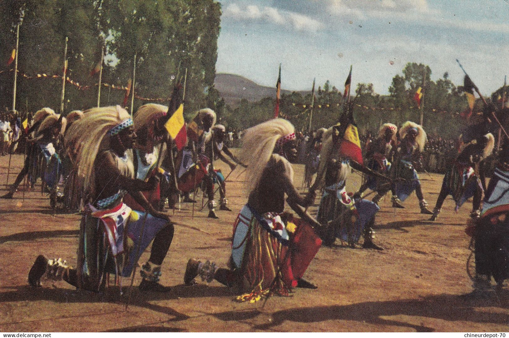 La Danse Dite La Prestigieuse Du Corps De Ballet Du Mwami Du Ruanda Vient De S'achever - Belgisch-Congo