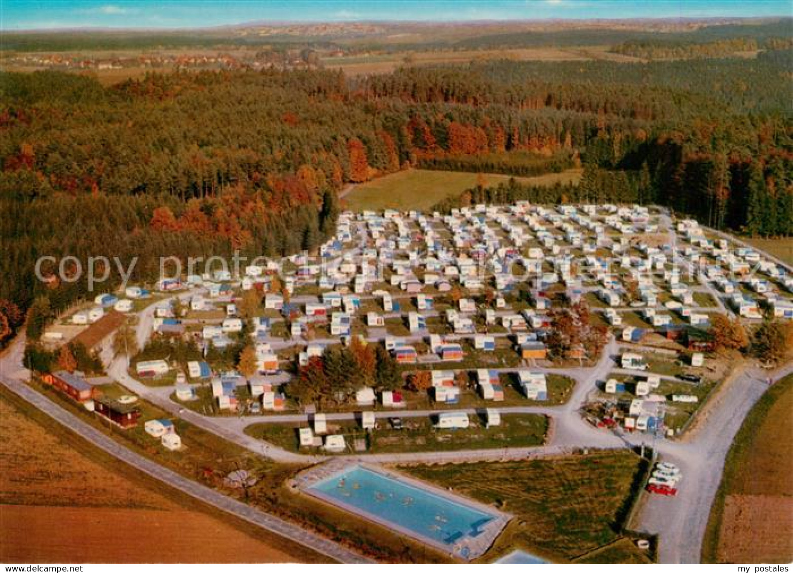 73793292 Liebelsberg Neubulach Fliegeraufnahme Camping Erbenfeld  - Sonstige & Ohne Zuordnung