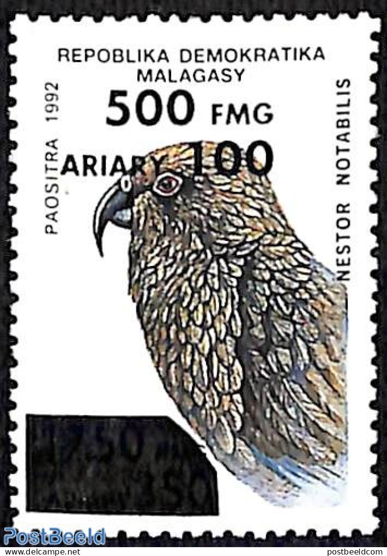 Madagascar 1998 Bird, Overprint, Mint NH, Nature - Birds - Other & Unclassified