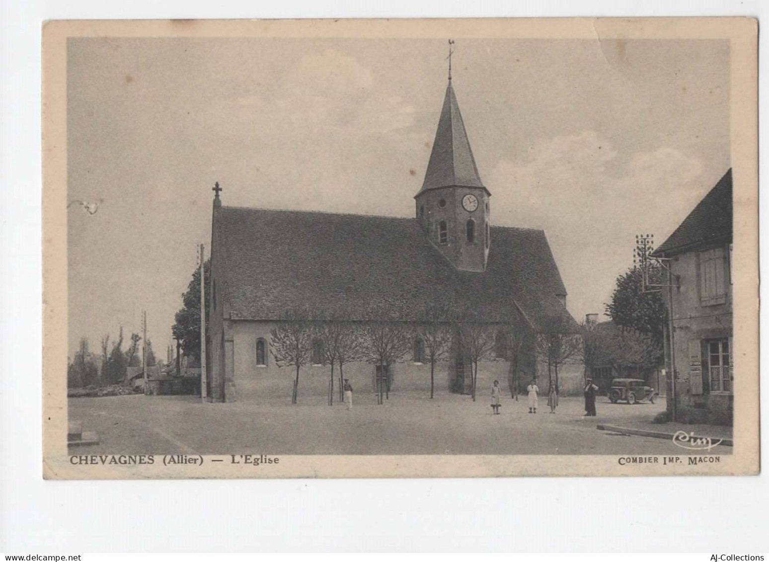 AJC - Chevagnes - L'eglise - Andere & Zonder Classificatie