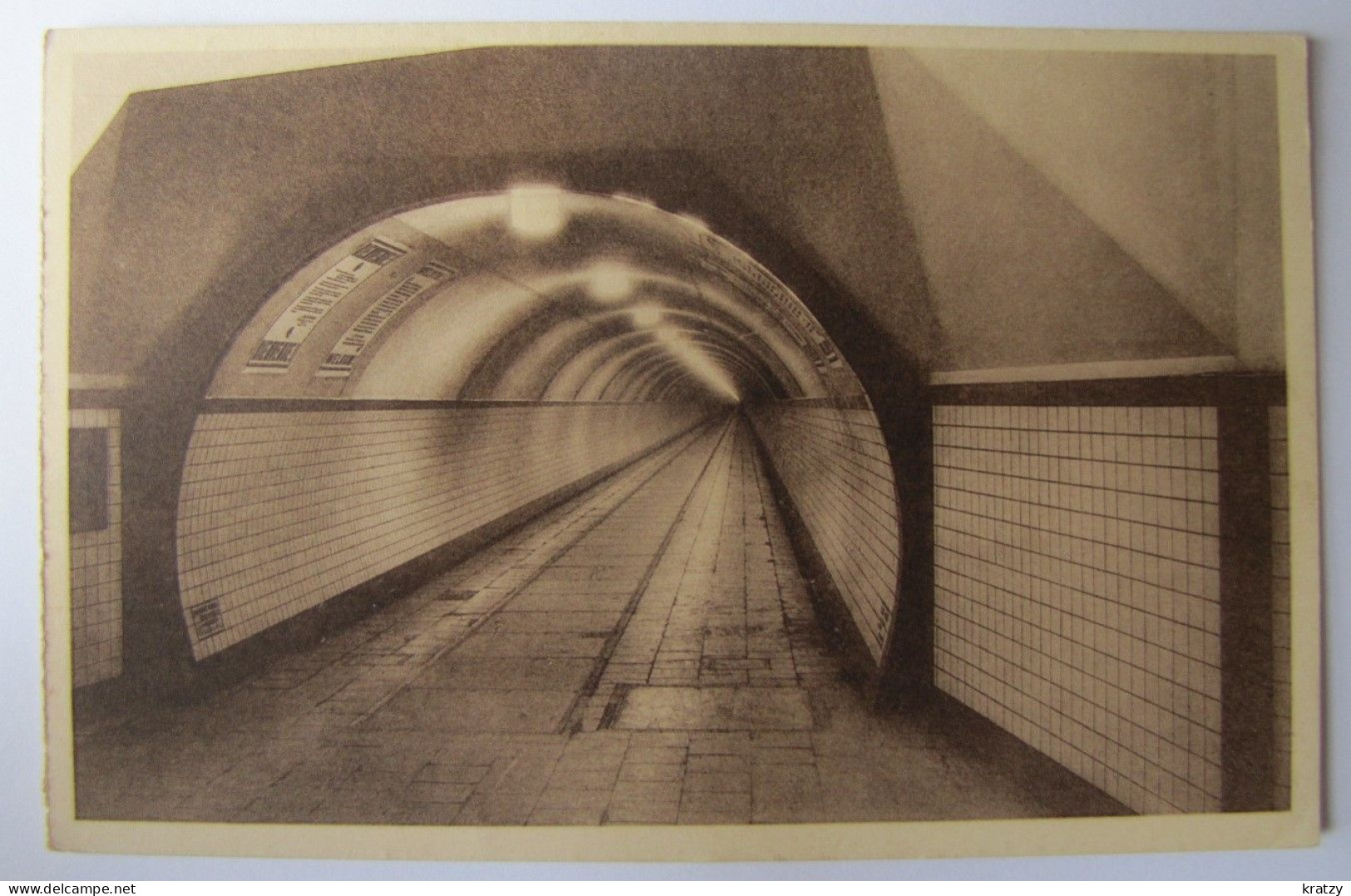 BELGIQUE - ANVERS - ANTWERPEN - Le Tunnel Sous L'Escaut - Antwerpen