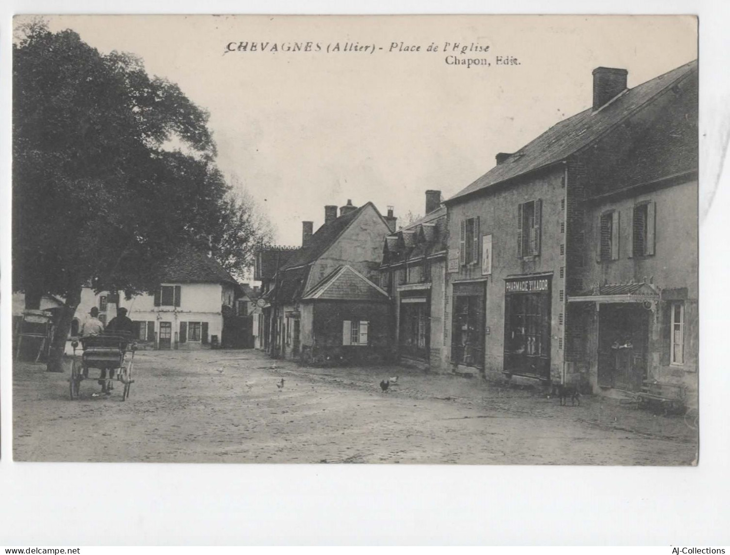 AJC - Chevagnes - Place De L'eglise - Altri & Non Classificati