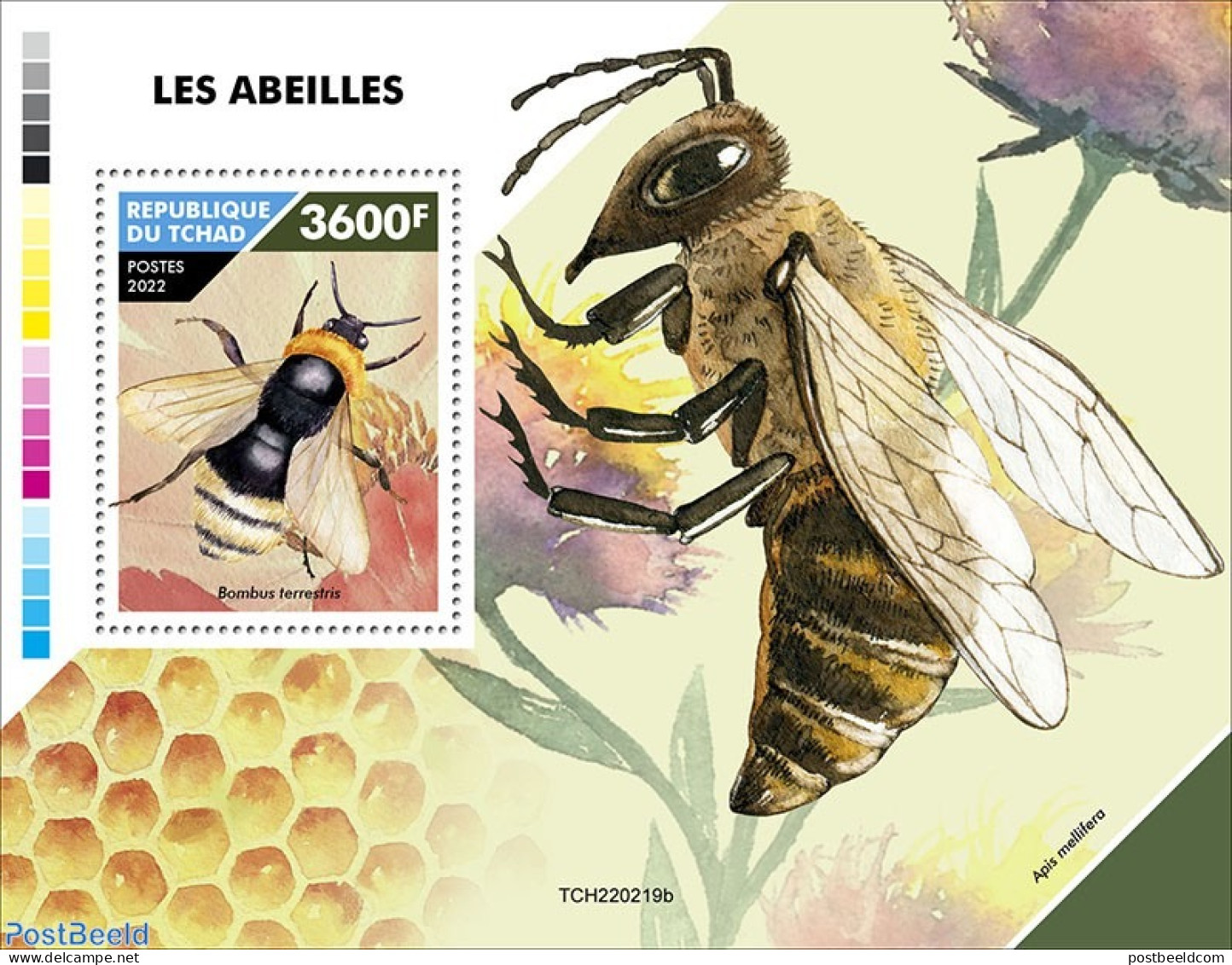 Chad 2022 Bees, Mint NH, Nature - Bees - Other & Unclassified