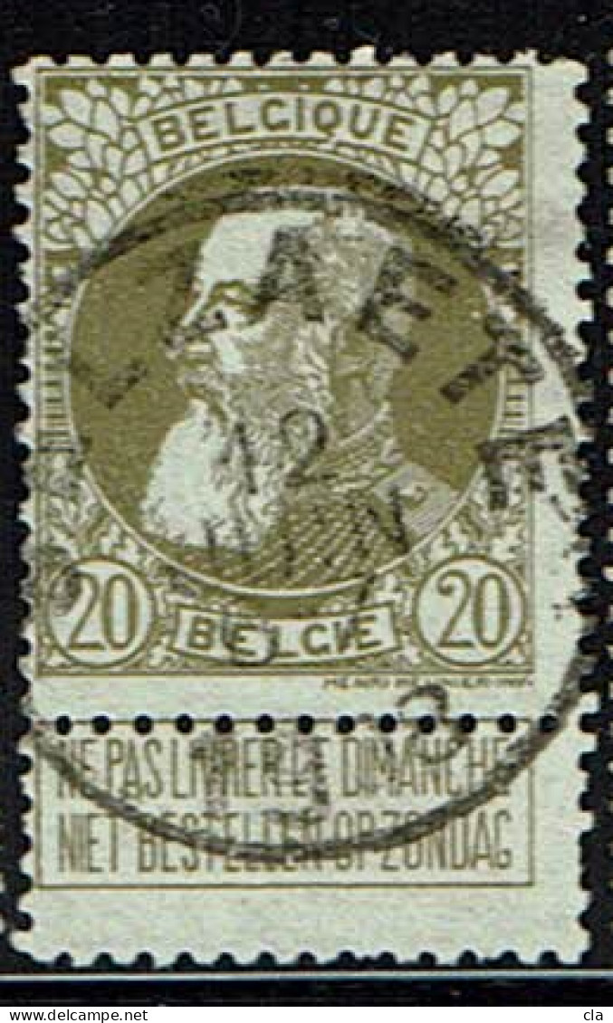 75  Obl  Selzaete  + 4 - 1905 Thick Beard