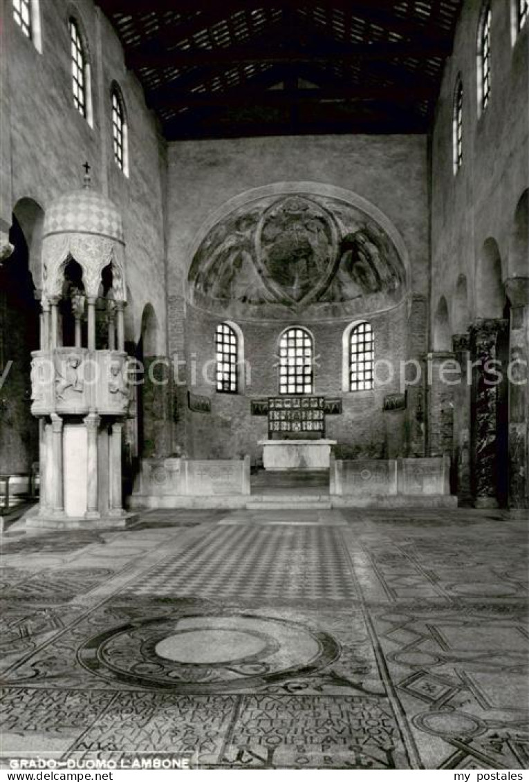 73793189 Grado Gorizia IT Interno Del Duomo Ambone  - Andere & Zonder Classificatie