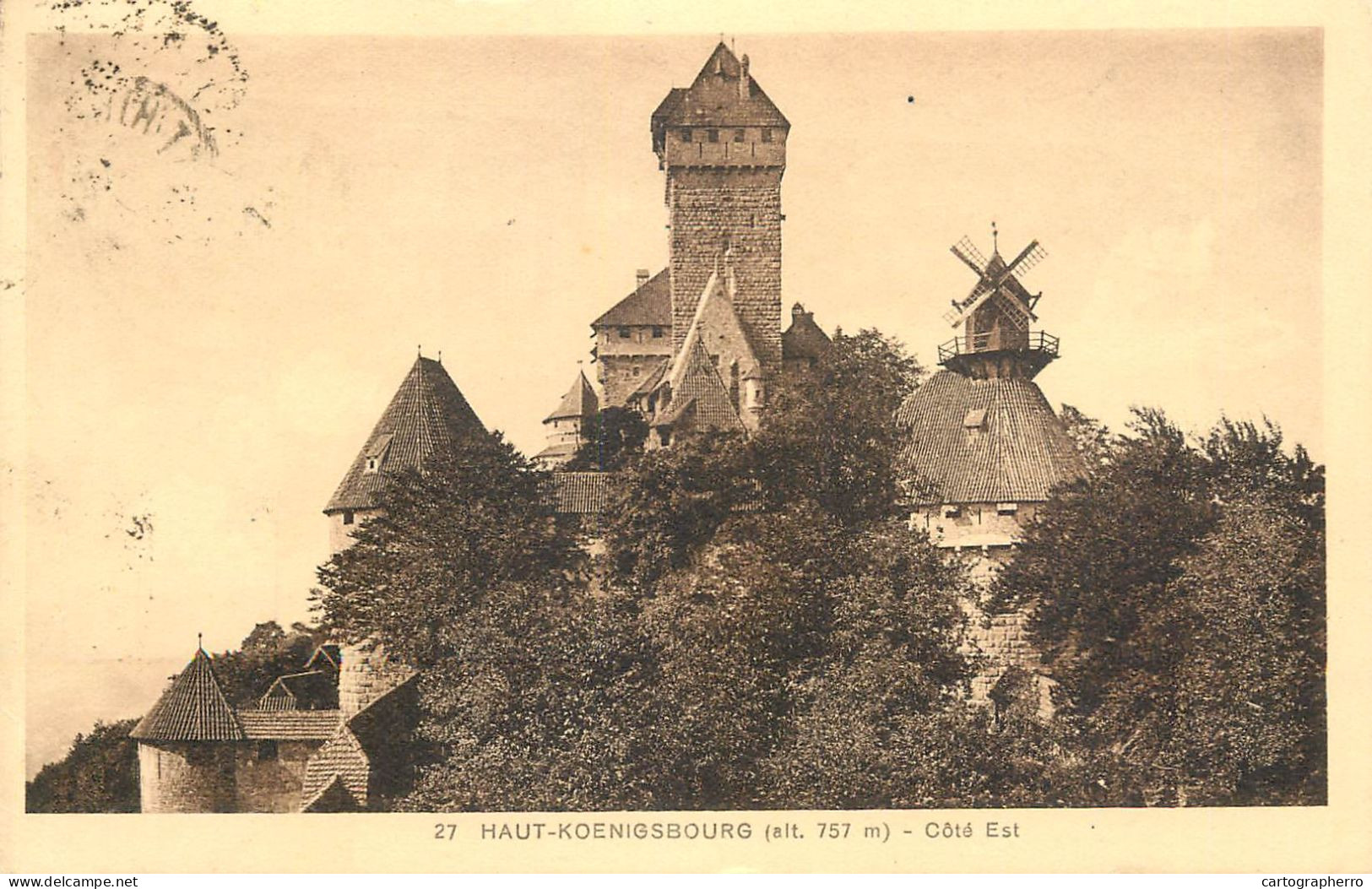 Postcard France Haut Koenigsbourg - Other & Unclassified