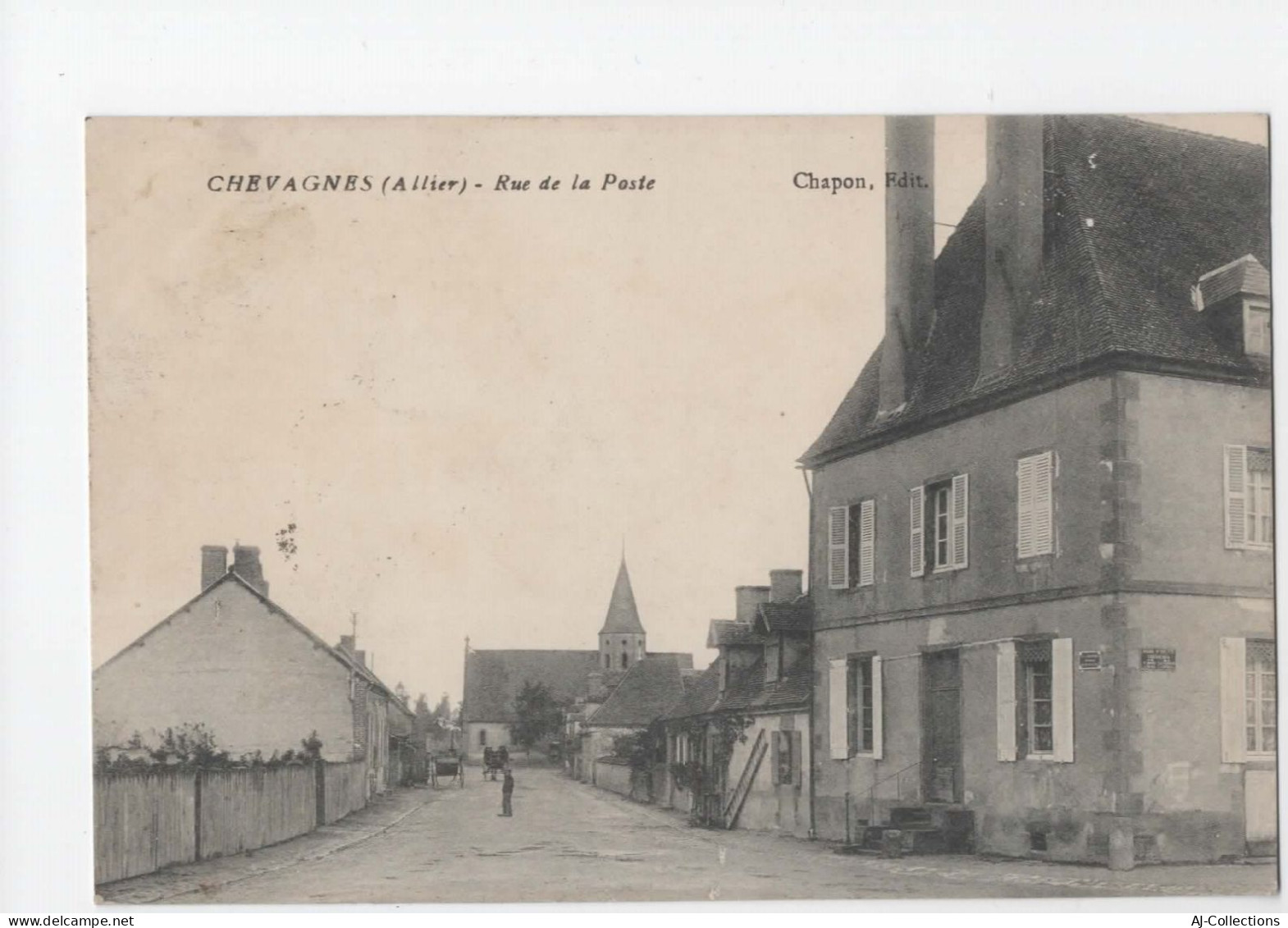 AJC - Chevagnes - Rue De La Poste - Andere & Zonder Classificatie