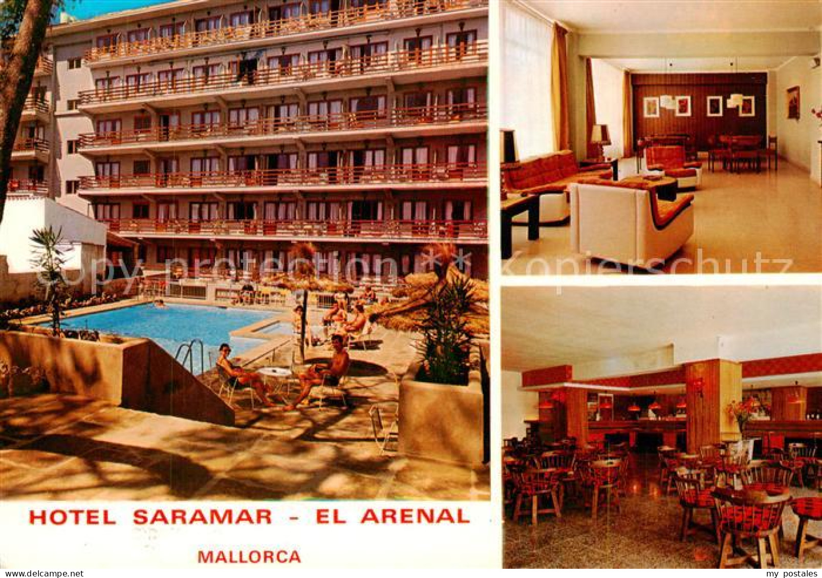 73793128 El Arenal Mallorca ES Hotel Saramar Restaurant Swimming Pool  - Other & Unclassified