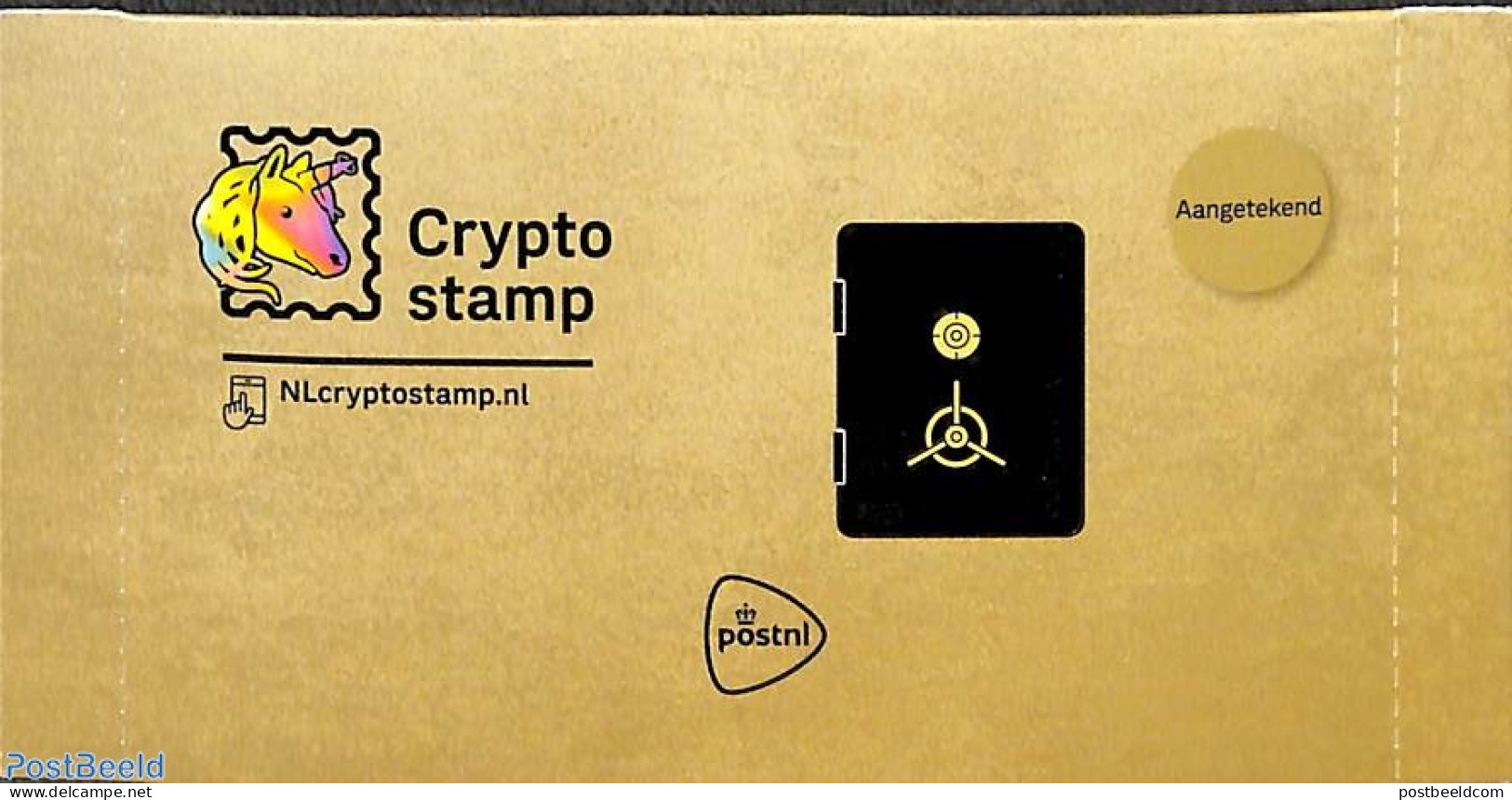 Netherlands 2023 Crypto Stamp In Closed Pack, Safe-Baby Bottle, Mint NH, Various - Crypto Stamps - Nuovi