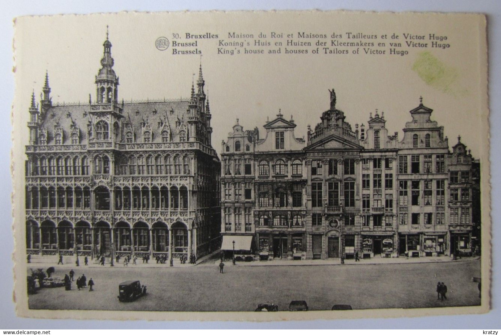 BELGIQUE - BRUXELLES - Maisons Du Roi, Des Tailleurs Et De Victor Hugo - Monuments, édifices