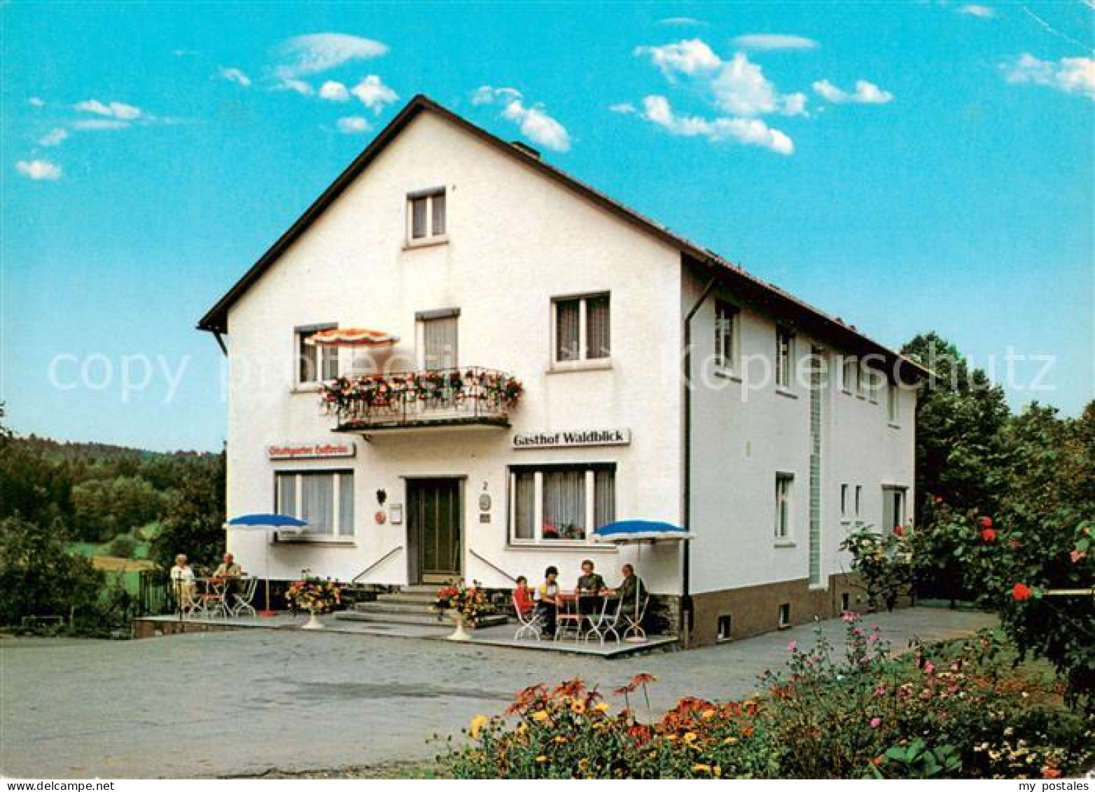 73792984 Trauzenbach Gasthof-Pension Zum Waldblick Aussenansicht Trauzenbach - Altri & Non Classificati