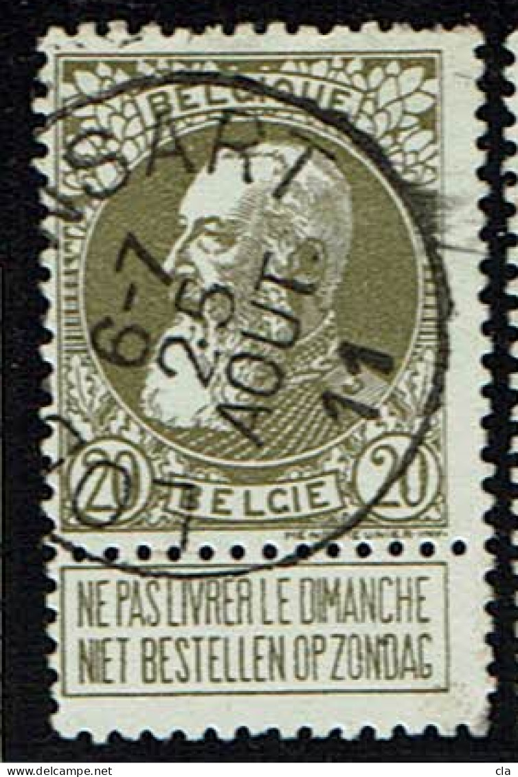 75  Obl  Lodelinsart  + 4 - 1905 Breiter Bart