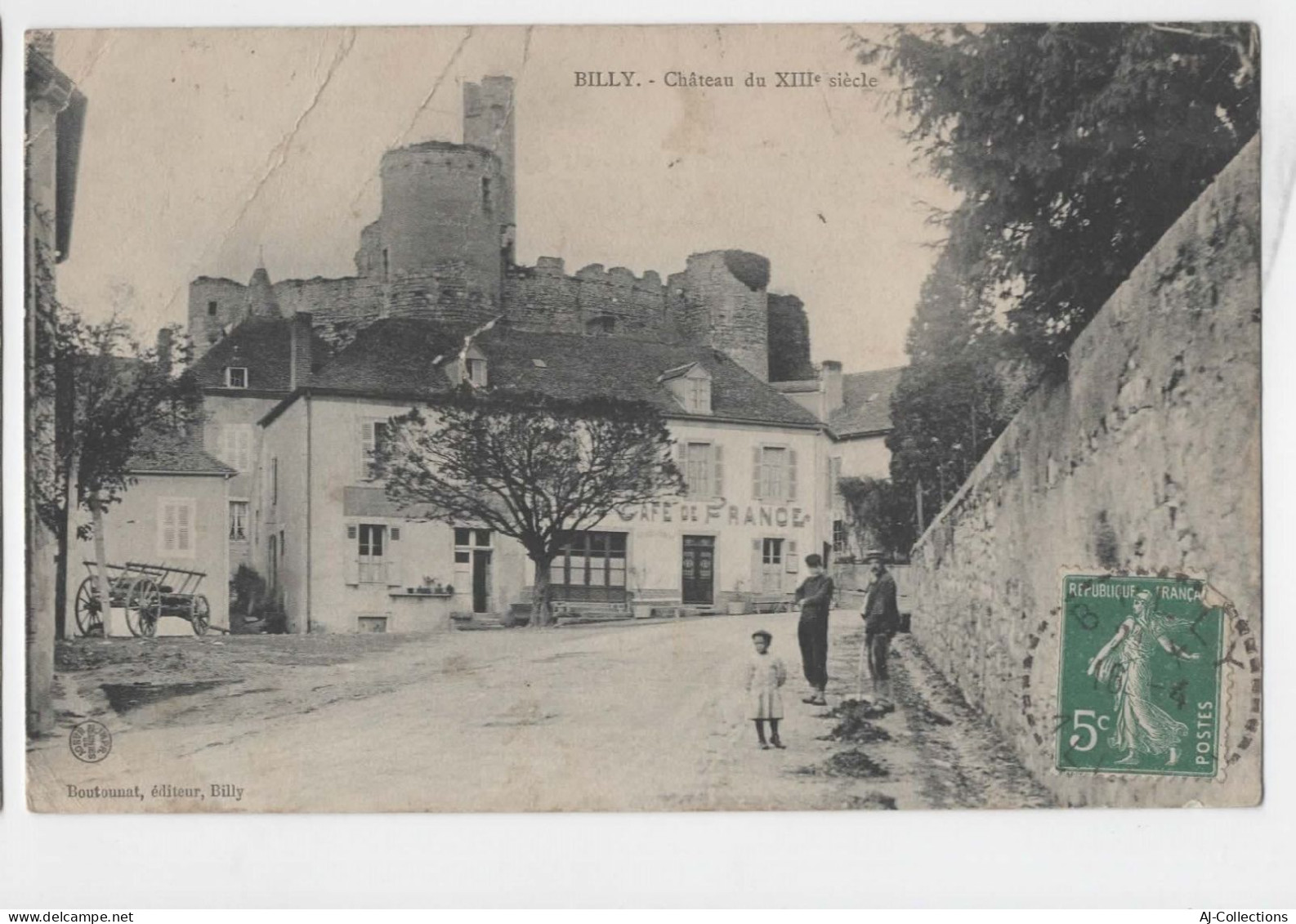 AJC - Billy - Chateau Du XIII E Siecle - Sonstige & Ohne Zuordnung