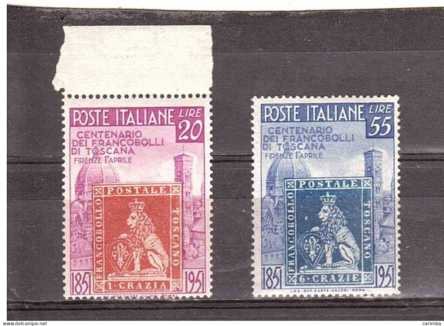 1951 FRANCOBOLLI DI TOSCANA - 1946-60: Mint/hinged