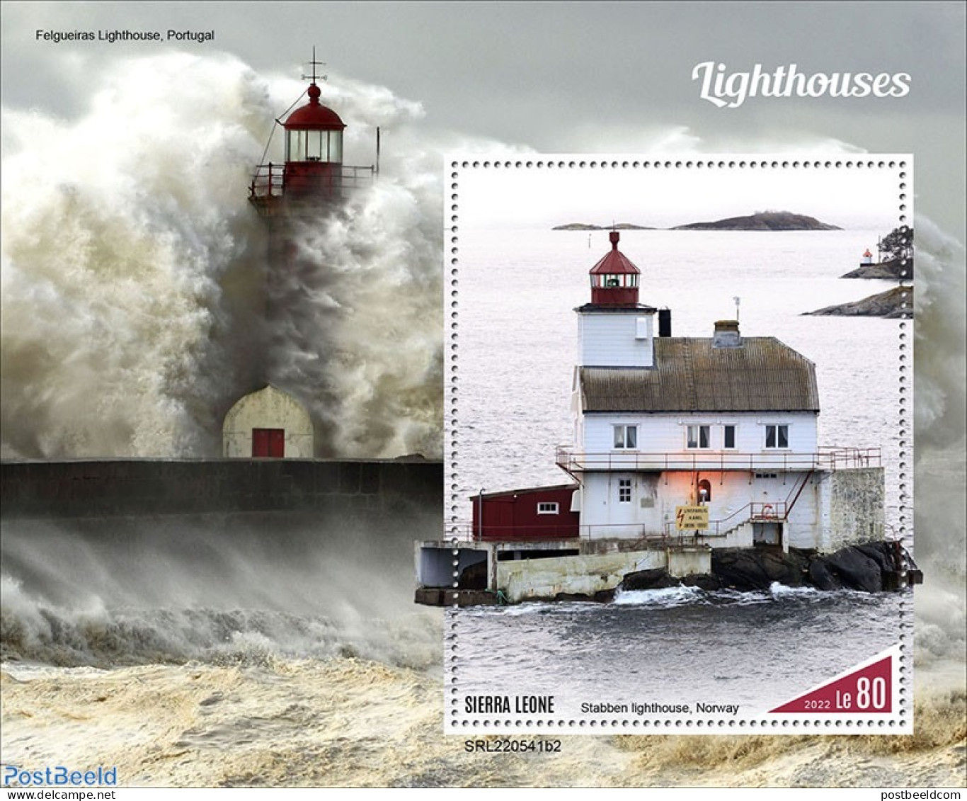 Sierra Leone 2022 Lighthouses, Mint NH, Various - Lighthouses & Safety At Sea - Faros