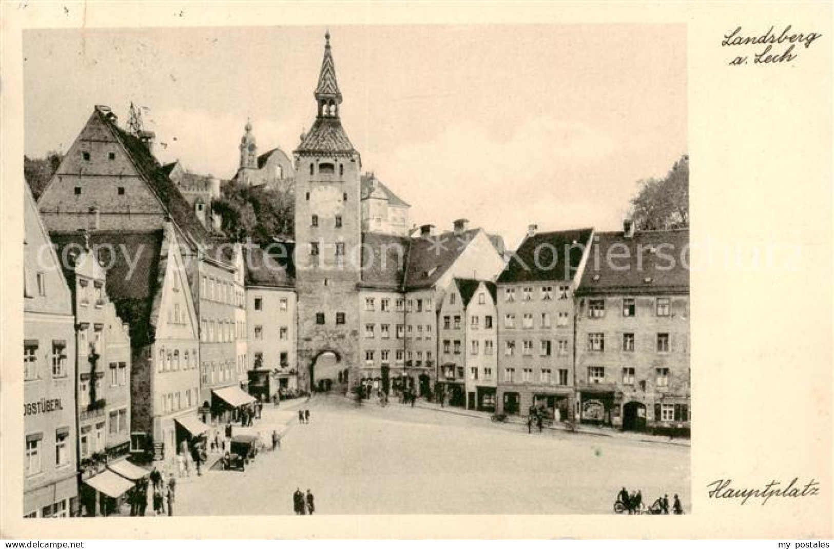 73792942 Landsberg Lech Hauptplatz Landsberg Lech - Landsberg