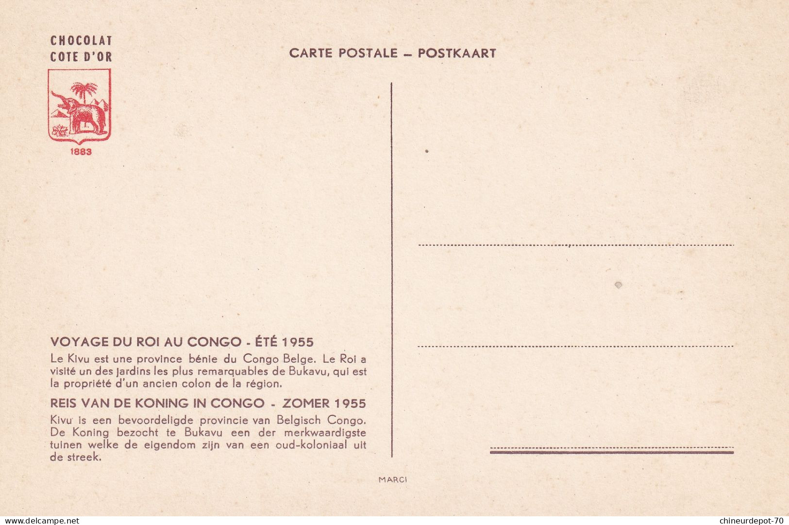 Le Kivu Est Une Province Bénie Du Congo Belge Le Roi A Visité Un Des Jardins Les Plus Remarquables De Bukavu - Congo Belge