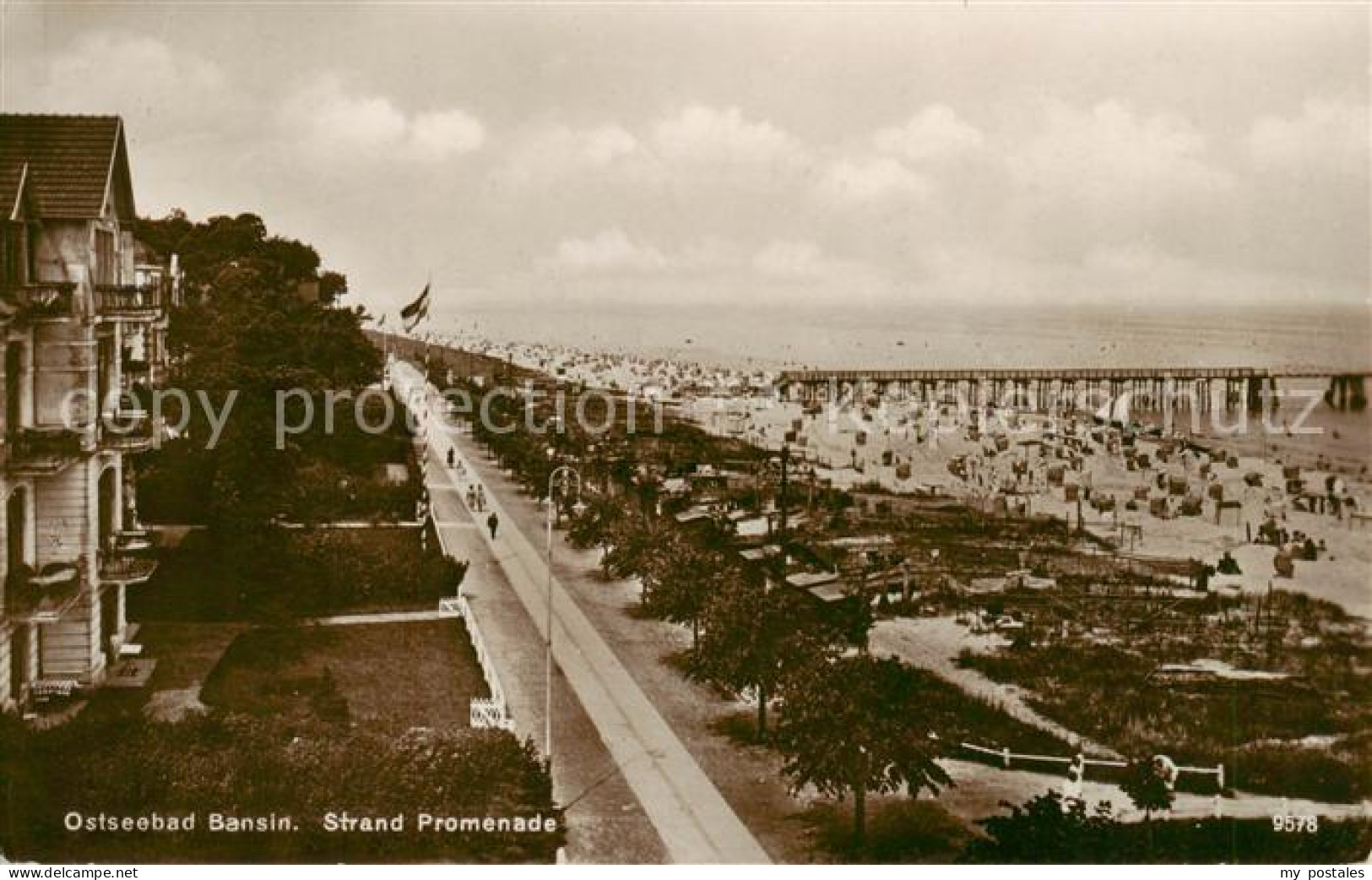 73792898 Bansin Ostseebad Strand-Promenade Bansin Ostseebad - Sonstige & Ohne Zuordnung