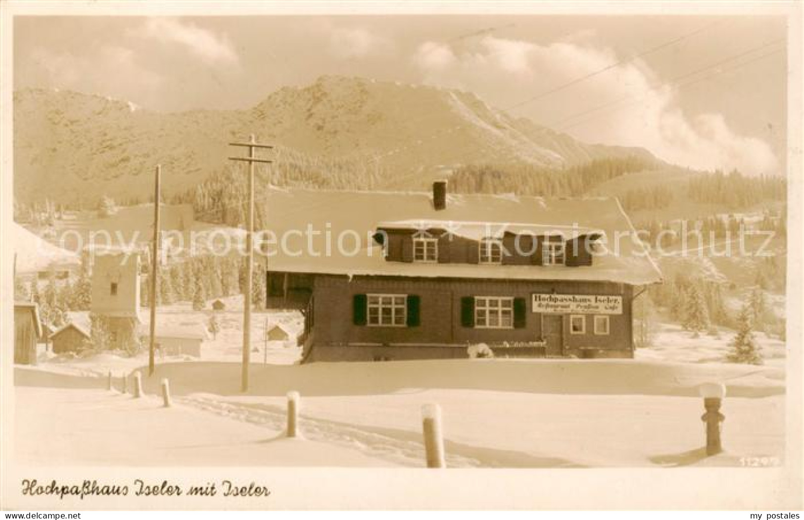 73792895 Oberjoch Hochpasshaus Iserer M. Iserer Wintersportplatz Schnee Oberjoch - Hindelang