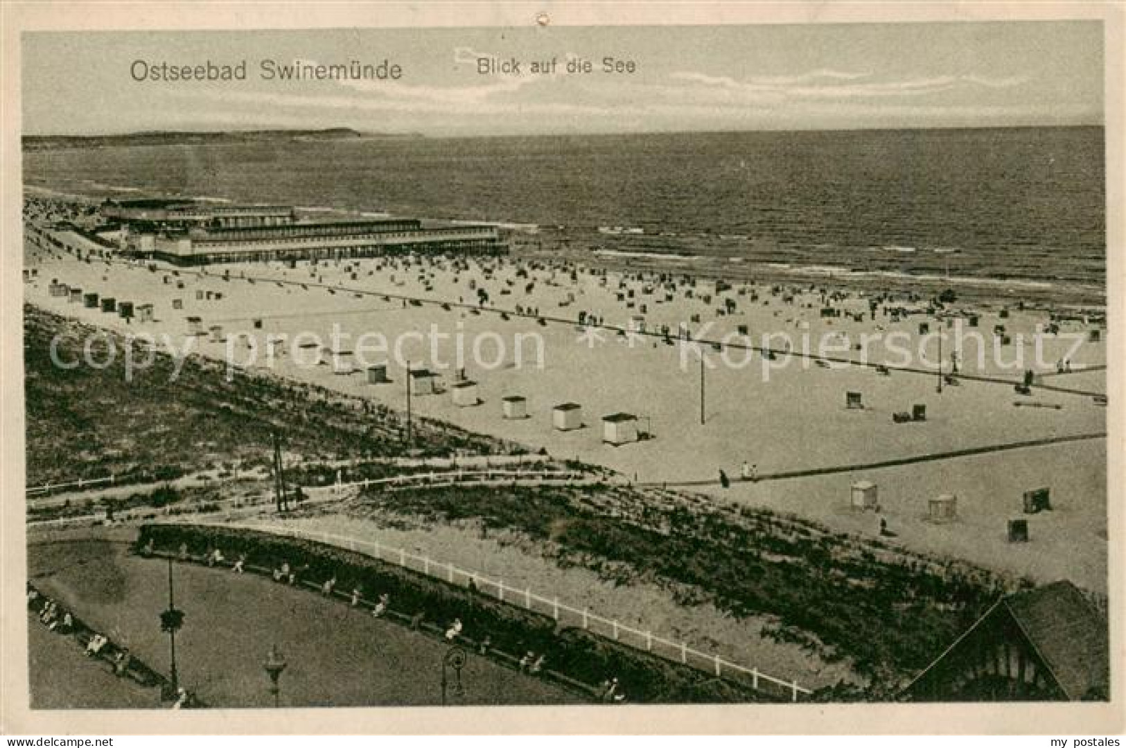 73792882 Swinemuende Swinoujscie Blick A. D. See Swinemuende Swinoujscie - Polen