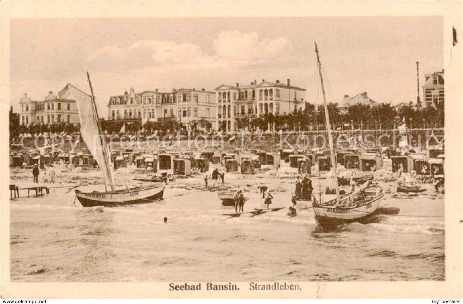 73792866 Bansin Ostseebad Strandleben Bansin Ostseebad - Sonstige & Ohne Zuordnung