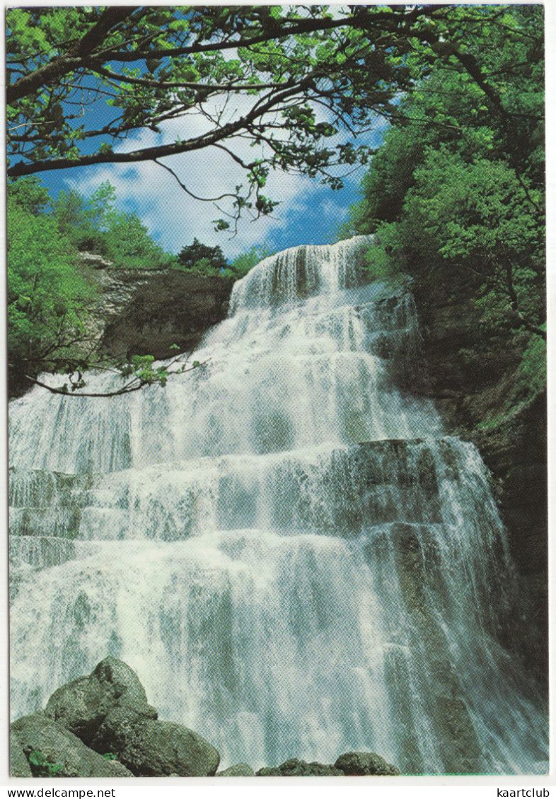 Jura - Le Cours Du Herisson - La Cascade En Eventail - Haut 65 M. - (France) - Lons Le Saunier