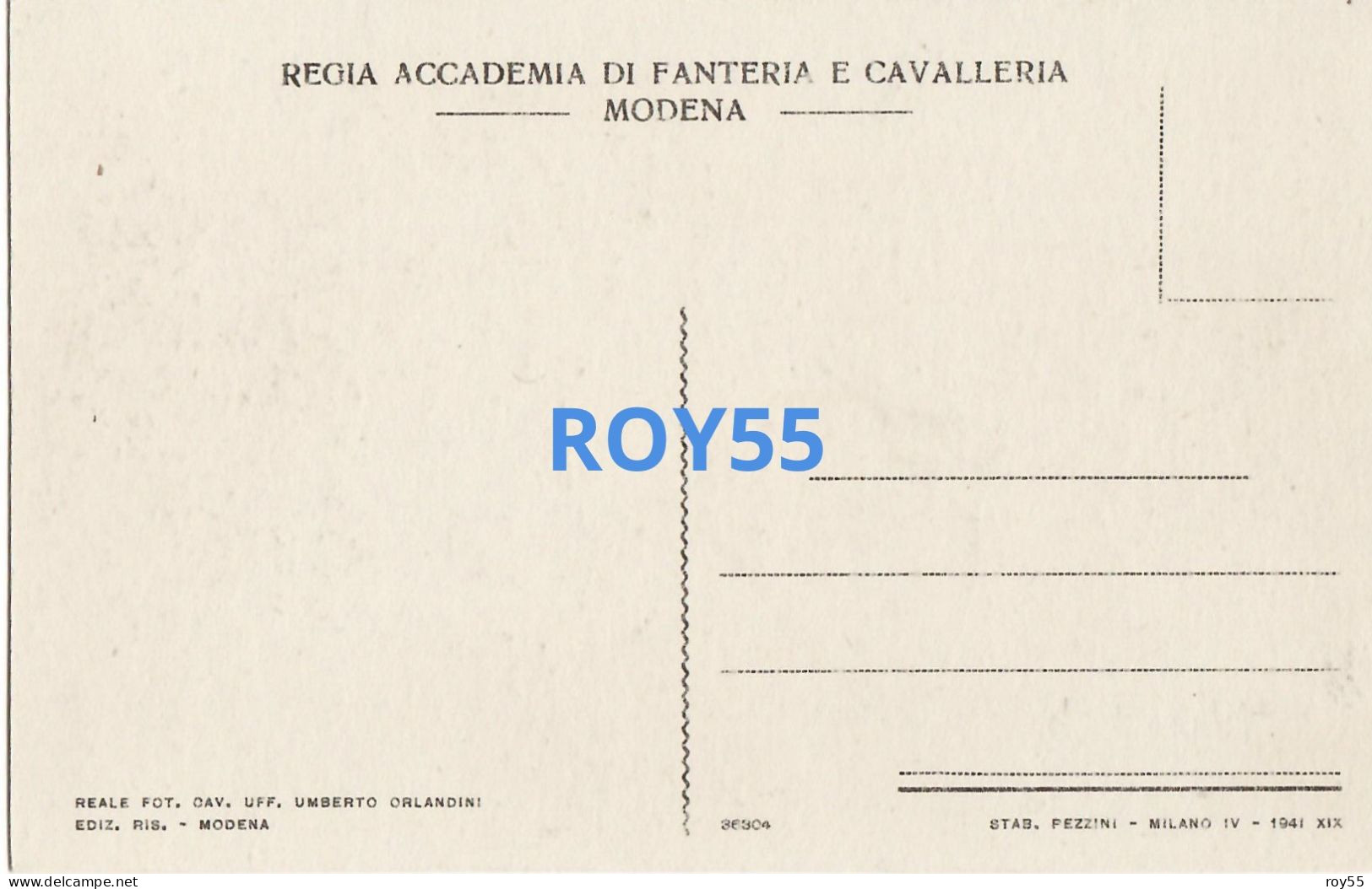 Emilia Romagna Modena Regia Accademia Di Fanteria E Cavalleria Campo Sportivo Veduta Parata Sportiva XIX (picc V.retro) - Caserme