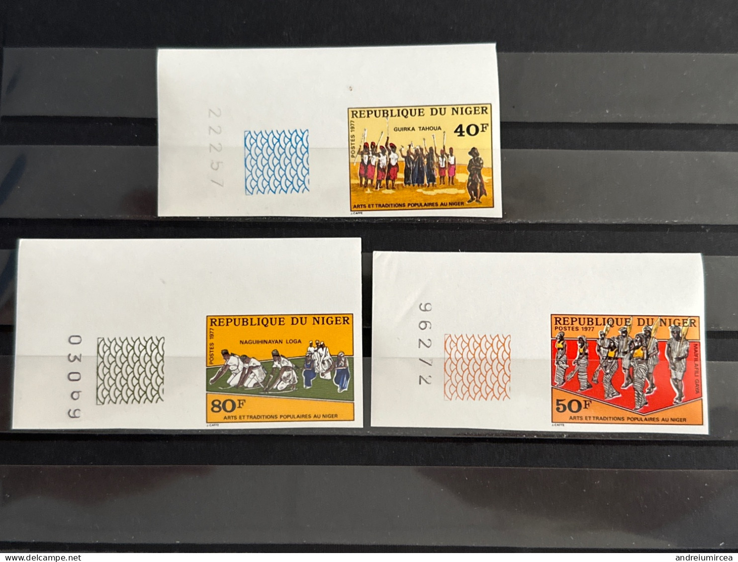 1977 MNH Imperforated Art And Tradition - Niger (1960-...)